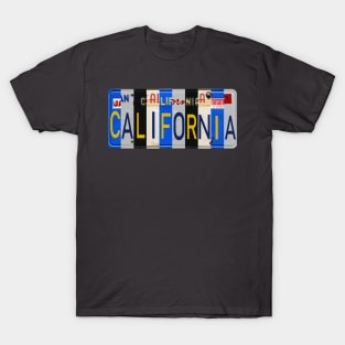 California License Plates T-Shirt